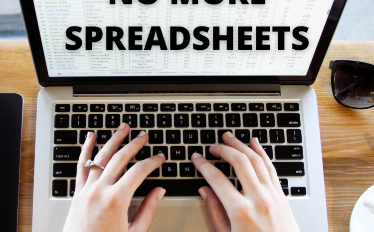 Get data out of the spreadsheets and into a connected PLATFORM for the whole supply chain