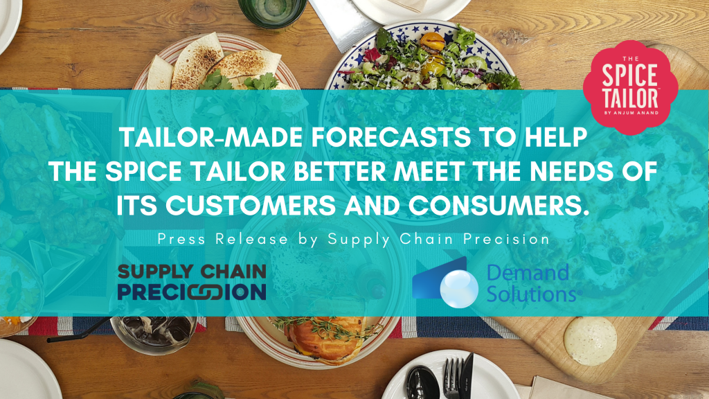 The Spice Tailor Press Release Supply Chain