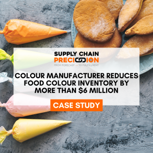 Colour Manufacturer Reduces Food Colour Inventory By More Than $6 Million